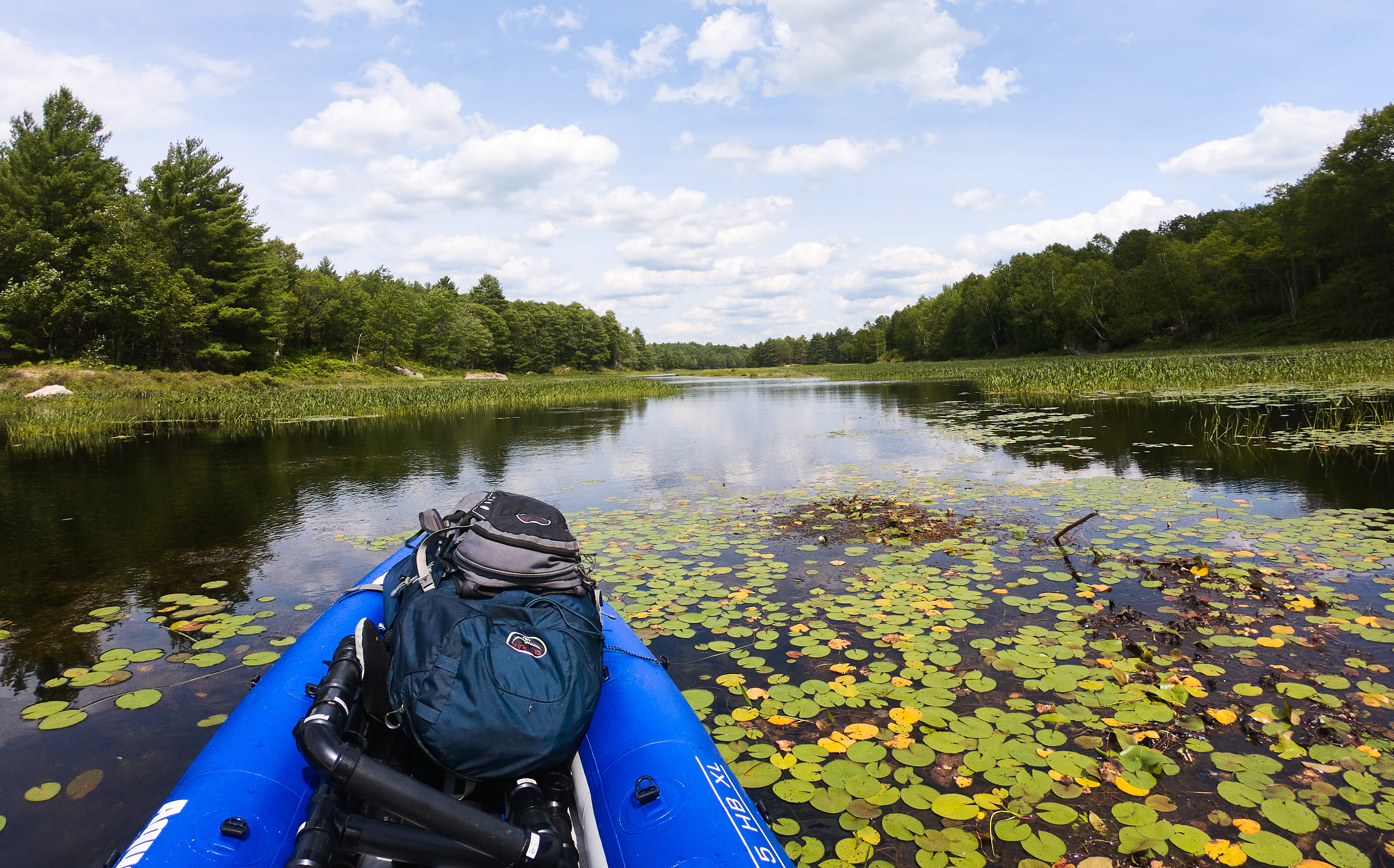 Portaging Serpentine&nbspLake